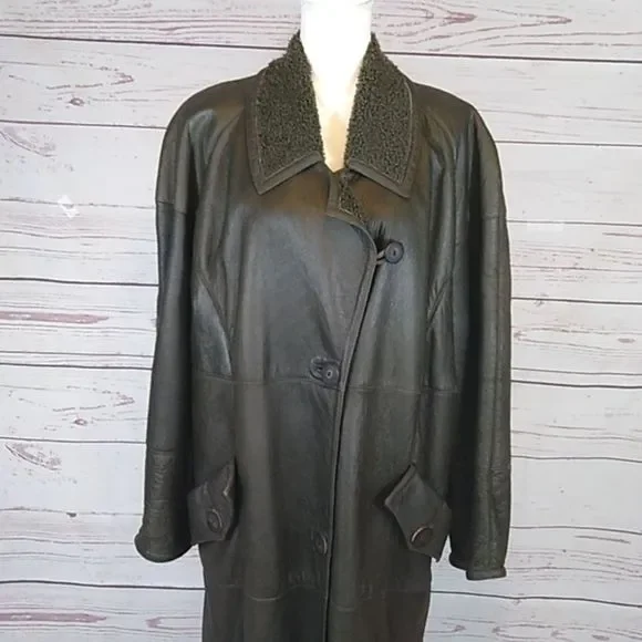 Phil M Stupp | Jackets & Coats | Sale Faux Leather Coat Was 59